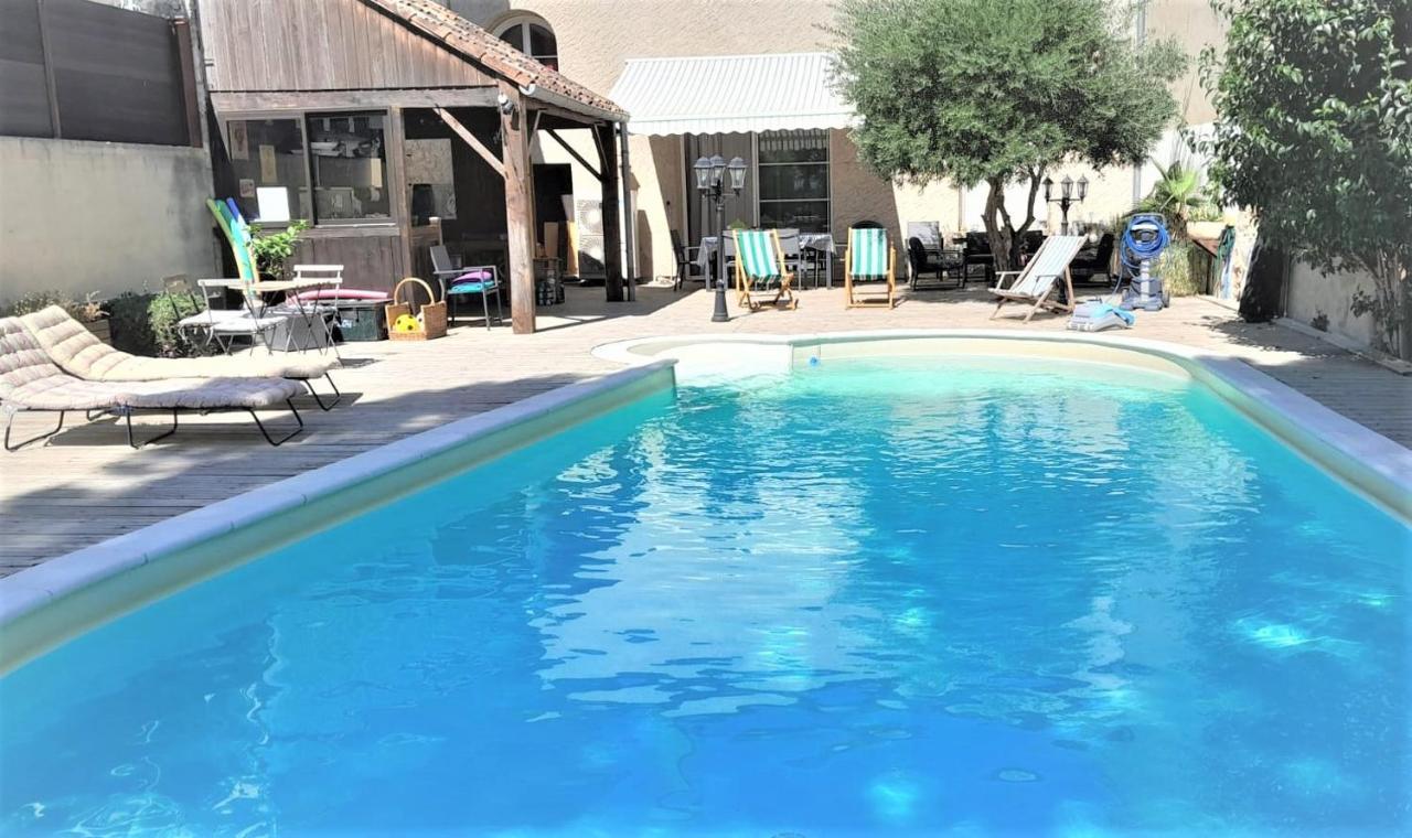La Pause Sous Le Pin B&B Chambres D'Hotes Capestang Luaran gambar